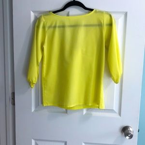 Yellow Blouse